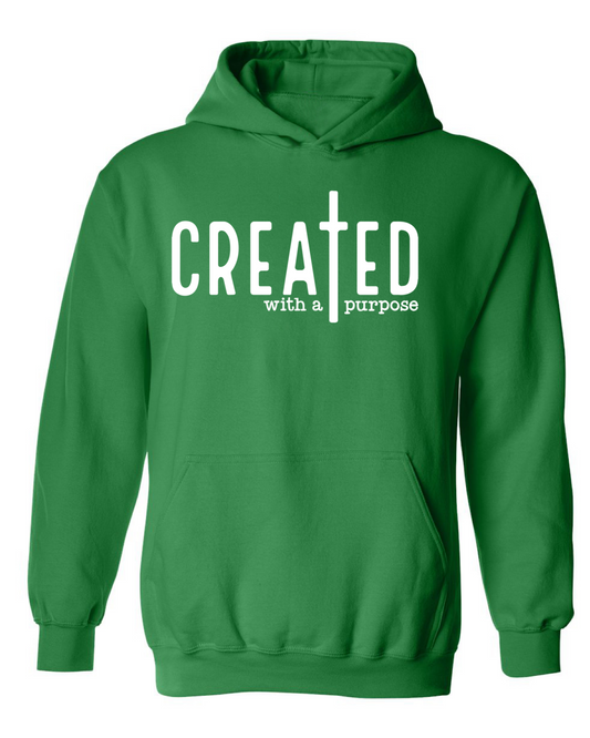 Men’s Created With A Purpose Bright Colors Hoodie