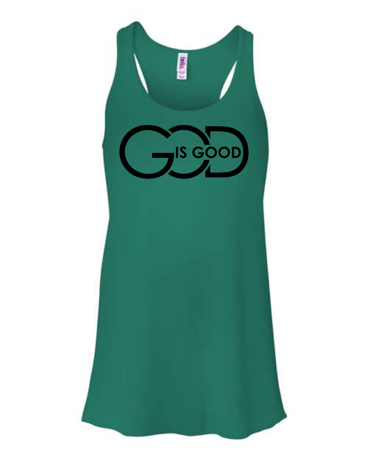 God Is Good Racerback Tank Top