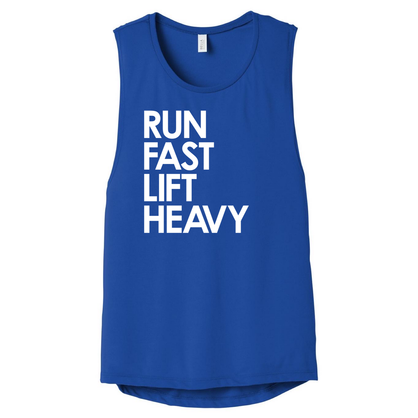 Run Fast Lift Heavy Muscle Tank