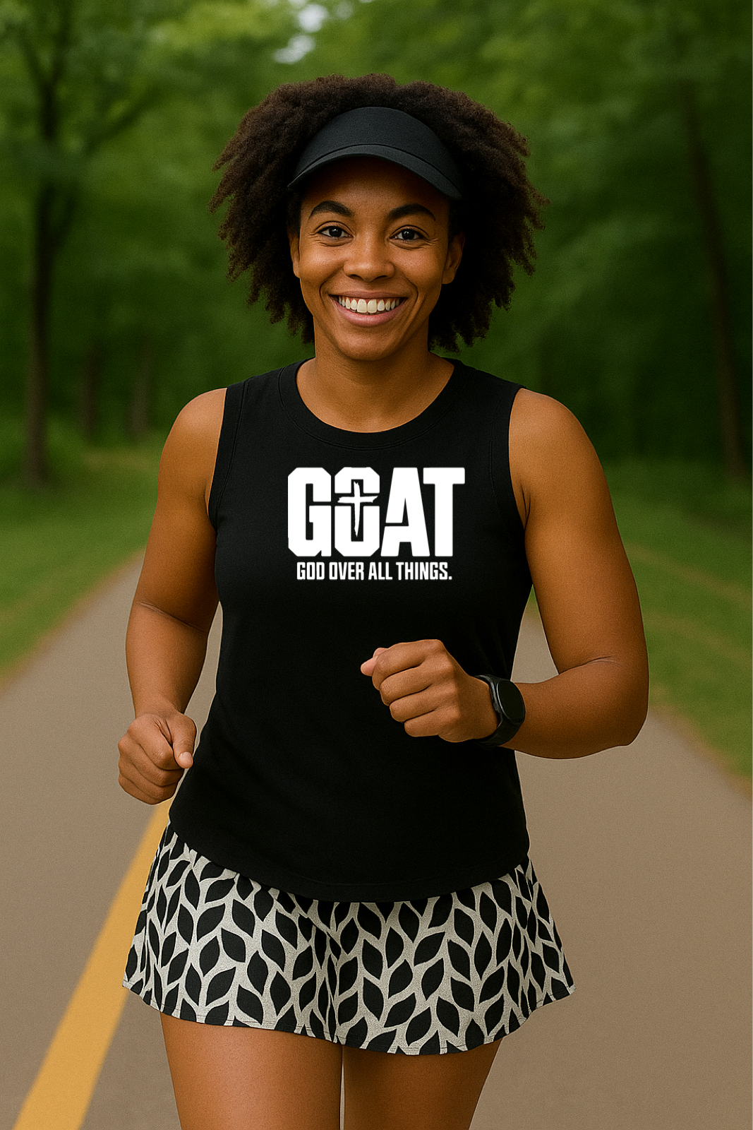 GOAT - God Over All Things Muscle Tank