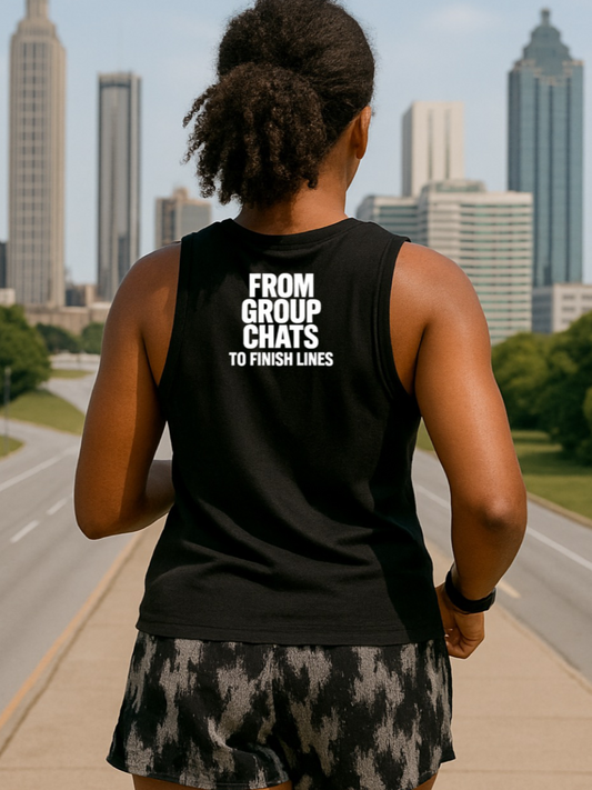 Run Cousins Crop Tank