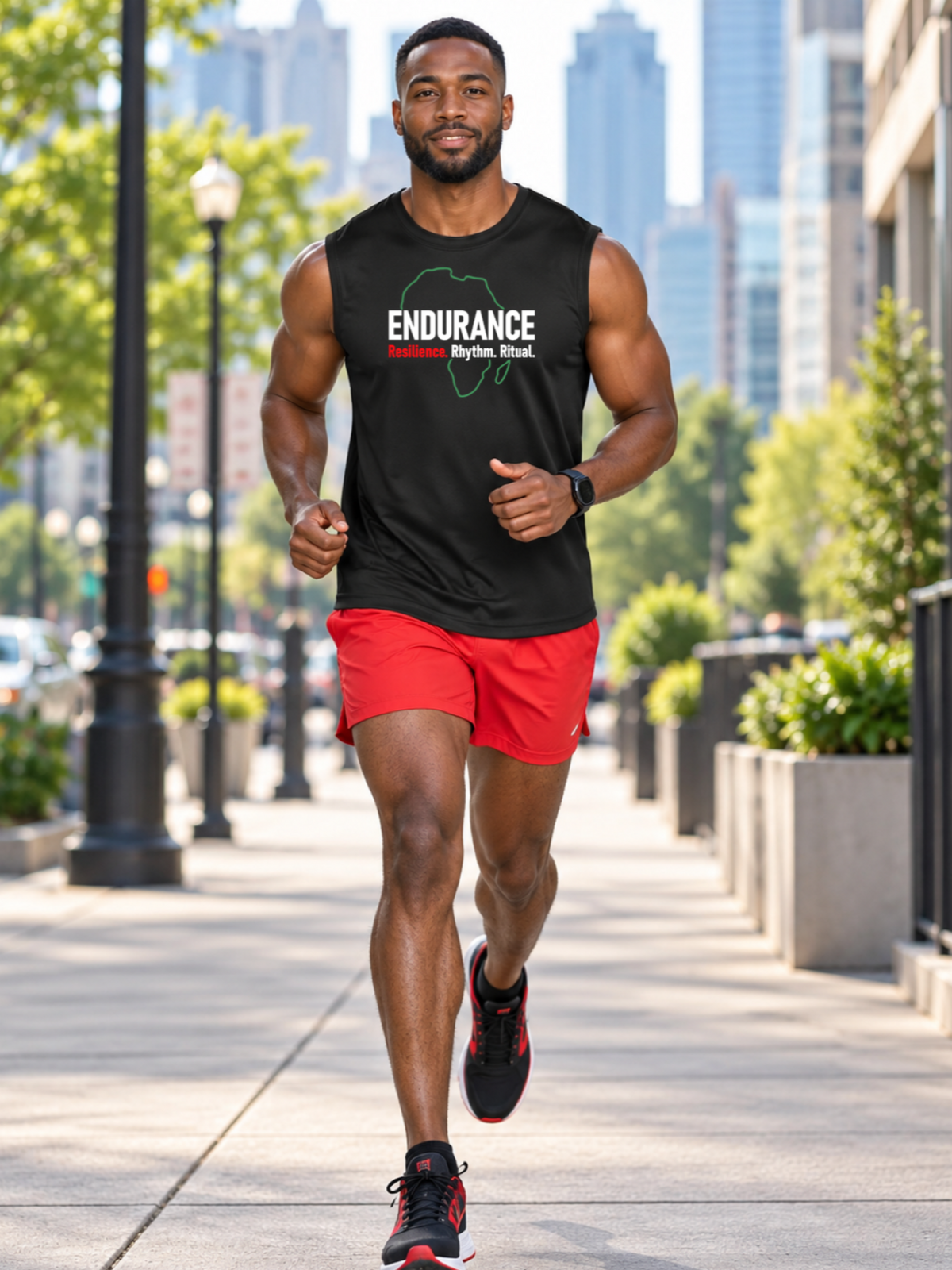 Men's Endurance: Resilience, Rhythm, Ritual Muscle Tank
