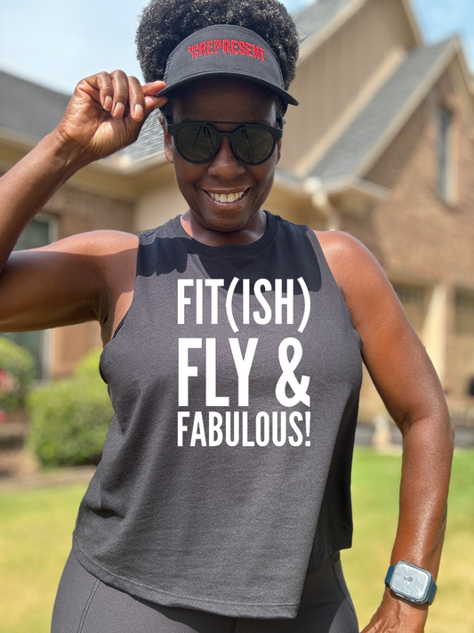 Fit(ish) Racerback Crop Tank