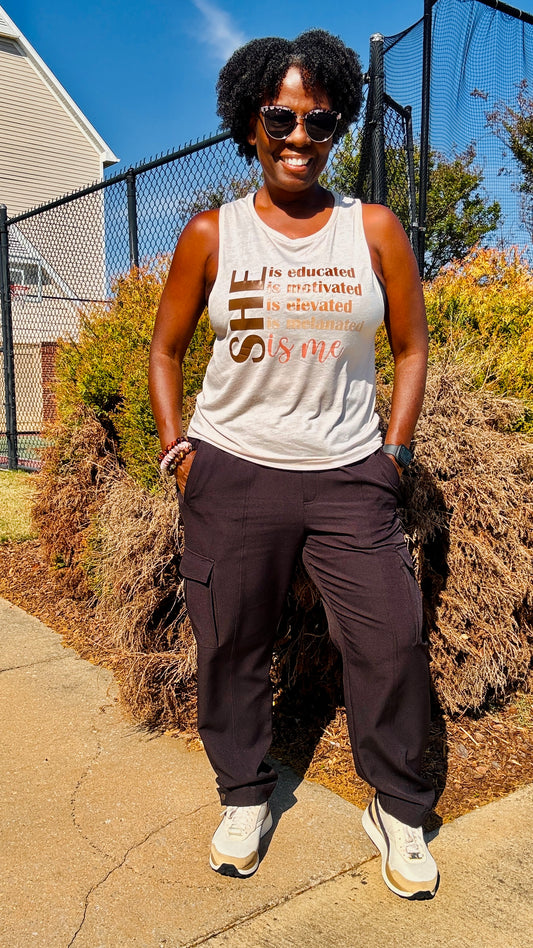 She is Me Muscle Tank