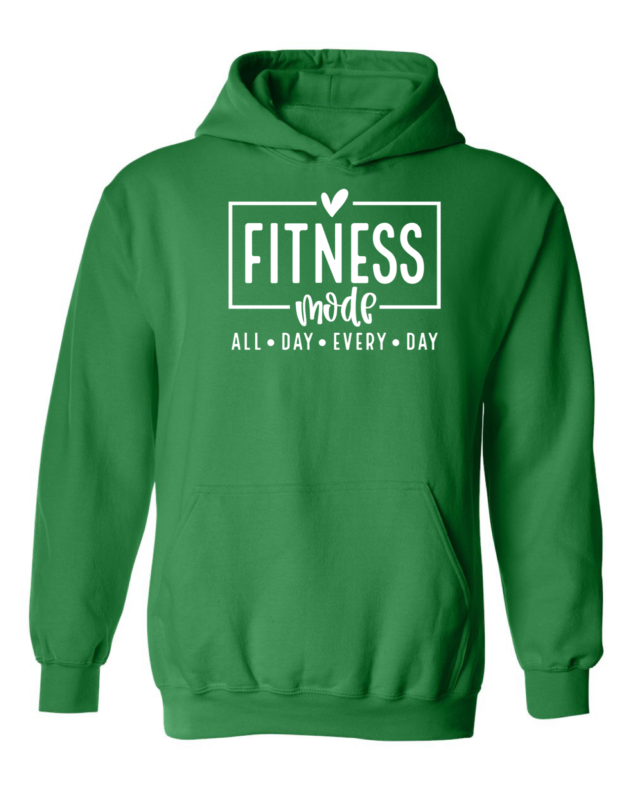 Fitness Mode Bright Colors Hoodie