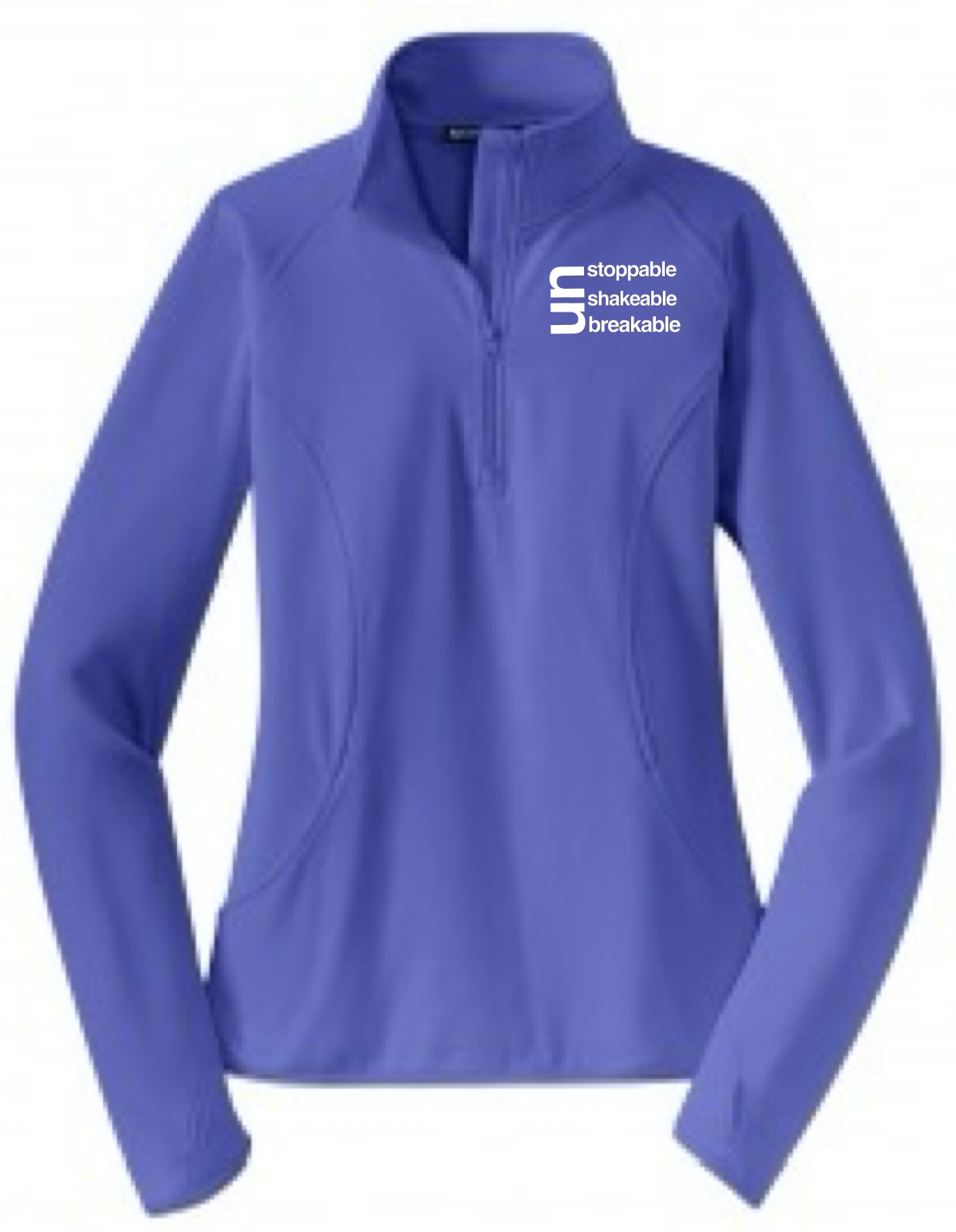 Unstoppable Unshakeable Unbreakable 1/4 Zip Performance Pullover