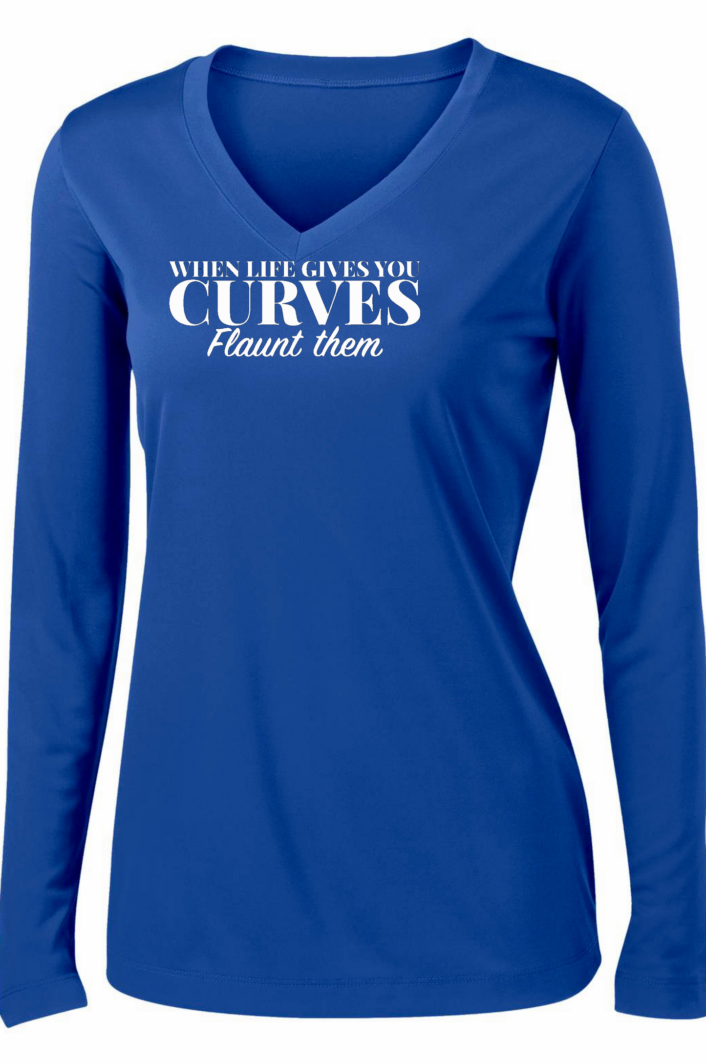 Flaunt Your Curves Long Sleeve T-shirt