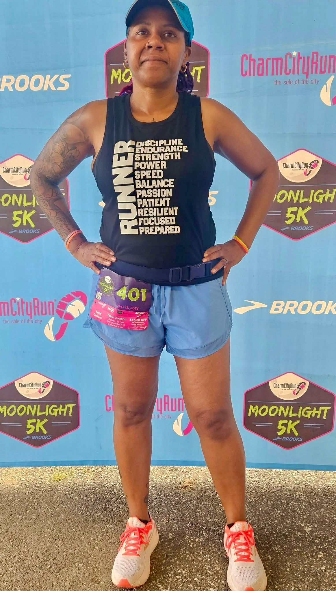 I Am Runner Muscle Tank - expo