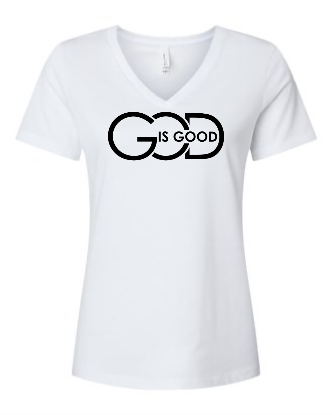 God iS Good Tri- Blend V-Neck T-Shirt