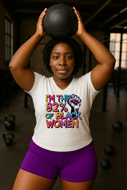 I’m The 92% Tri-Blend V Neck T-shirt