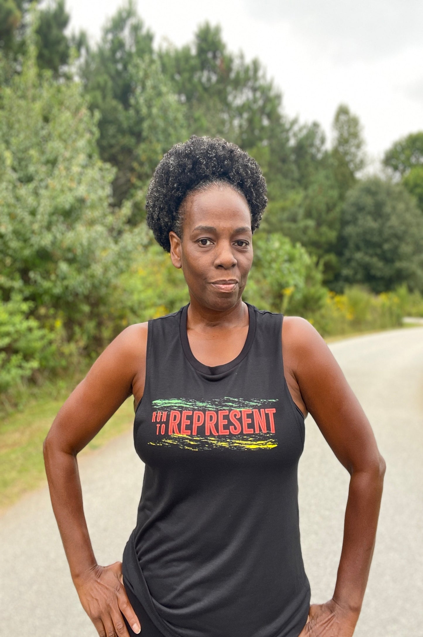 Run To Represent Muscle Tank - The Race