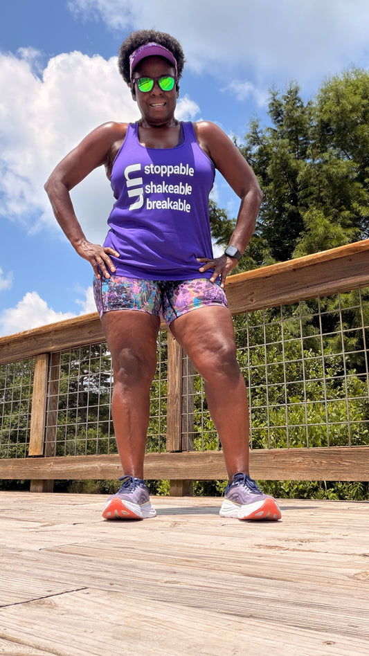 Unstoppable Unbreakable Unshakeable Racerback Tank Top