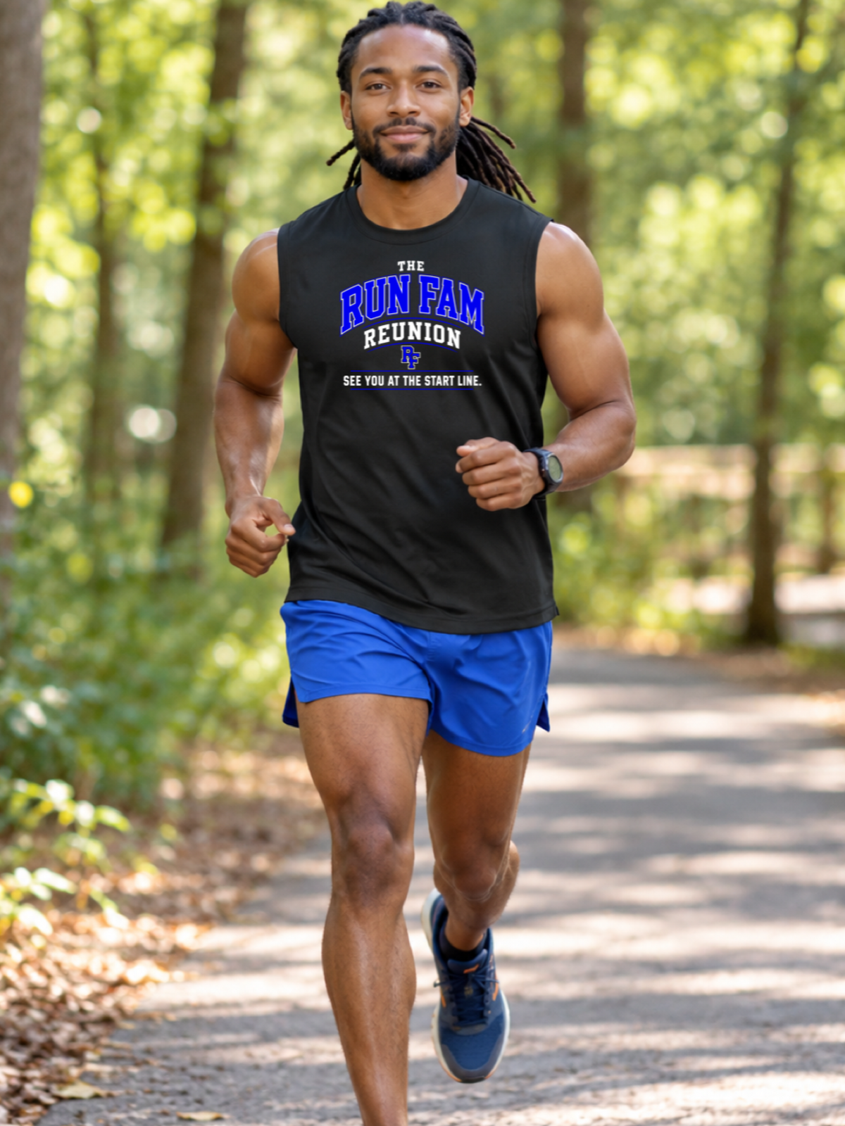 Men's Run Fam Muscle Tank
