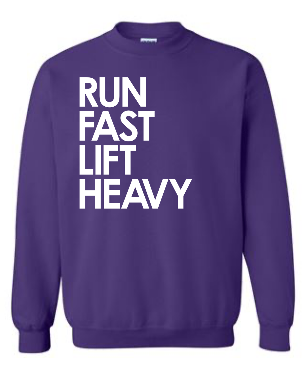 Men's Run Fast Lift Heavy Crewneck Sweatshirt