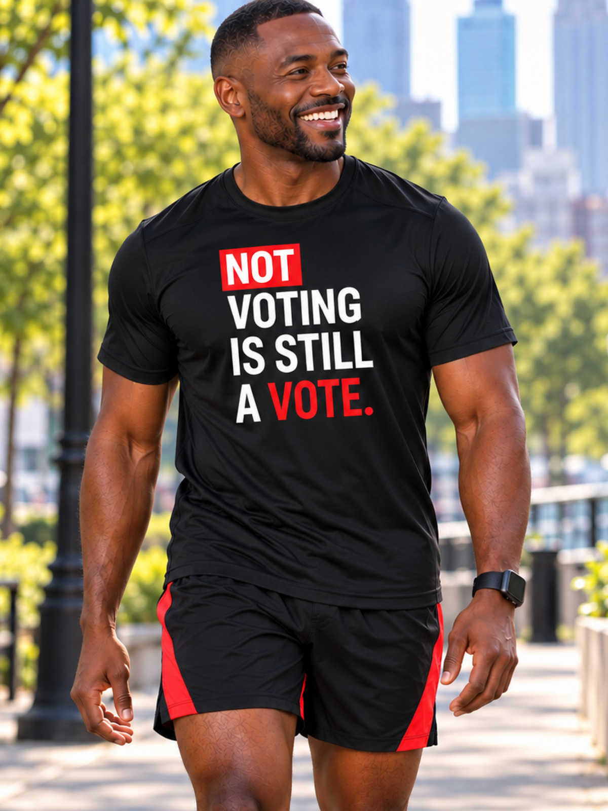 Not Voting is Still a Vote Unisex Tri-Blend T-Shirt
