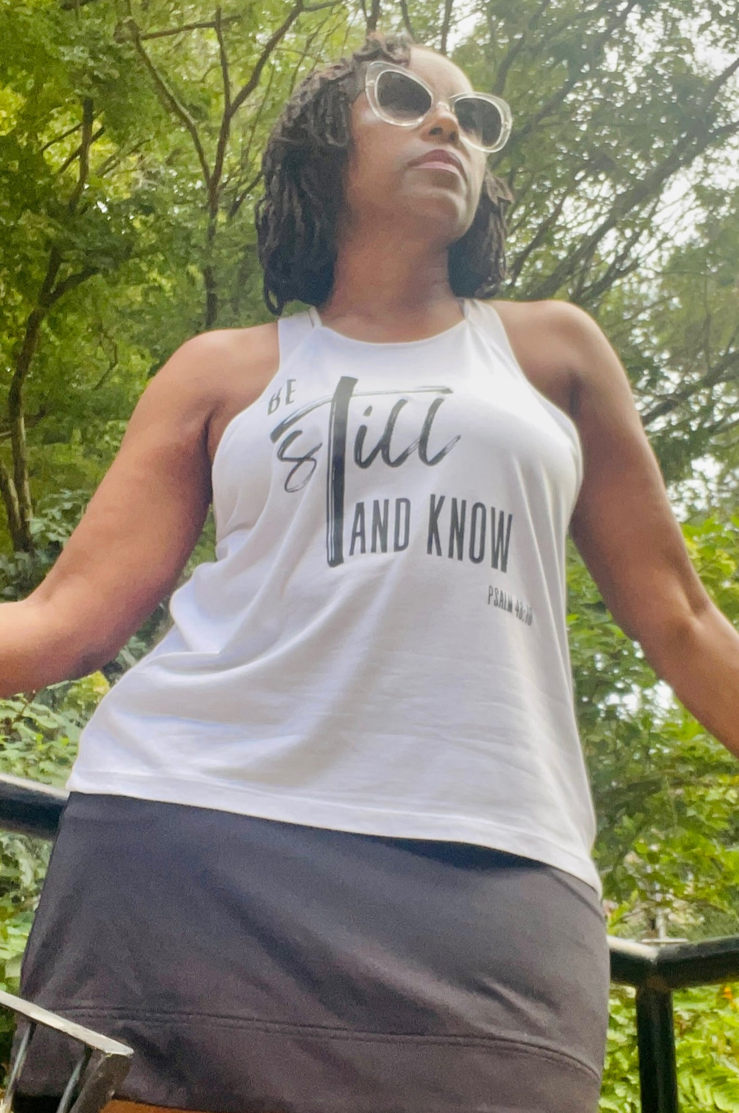 Be Still String tank
