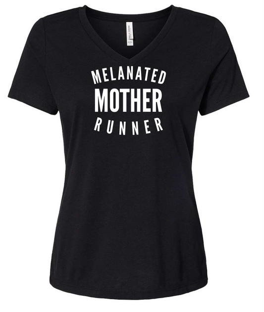 Melanated Mother Runner T-shirt