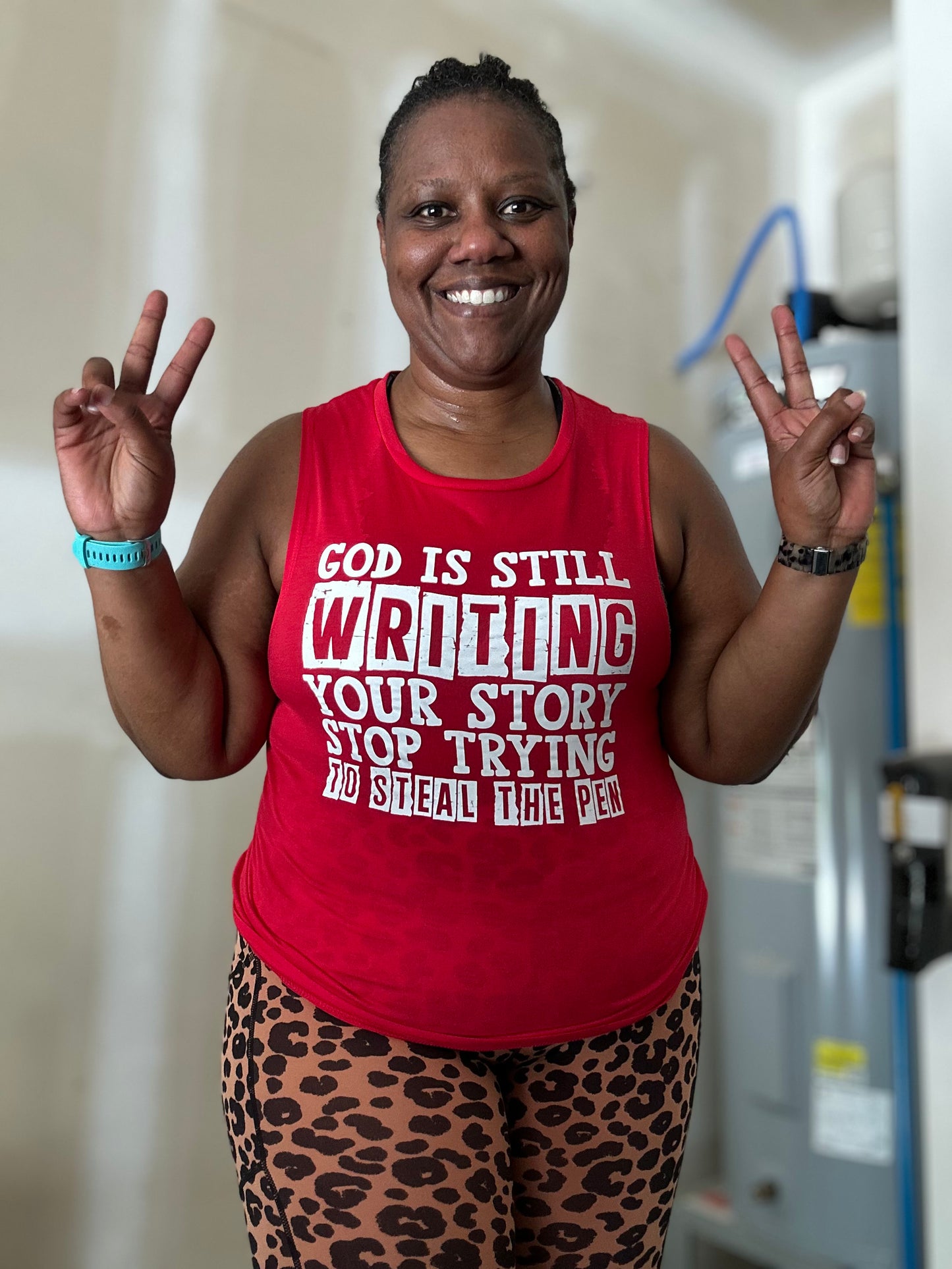 God is Still Writing Your Story Muscle Tank