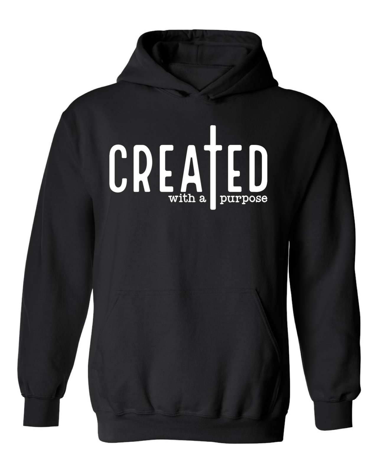 Created With A Purpose Bright Colors Hoodie