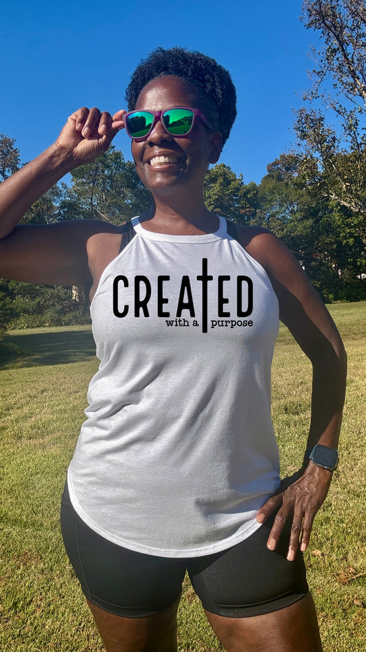Created With A Purpose Rocker Tank