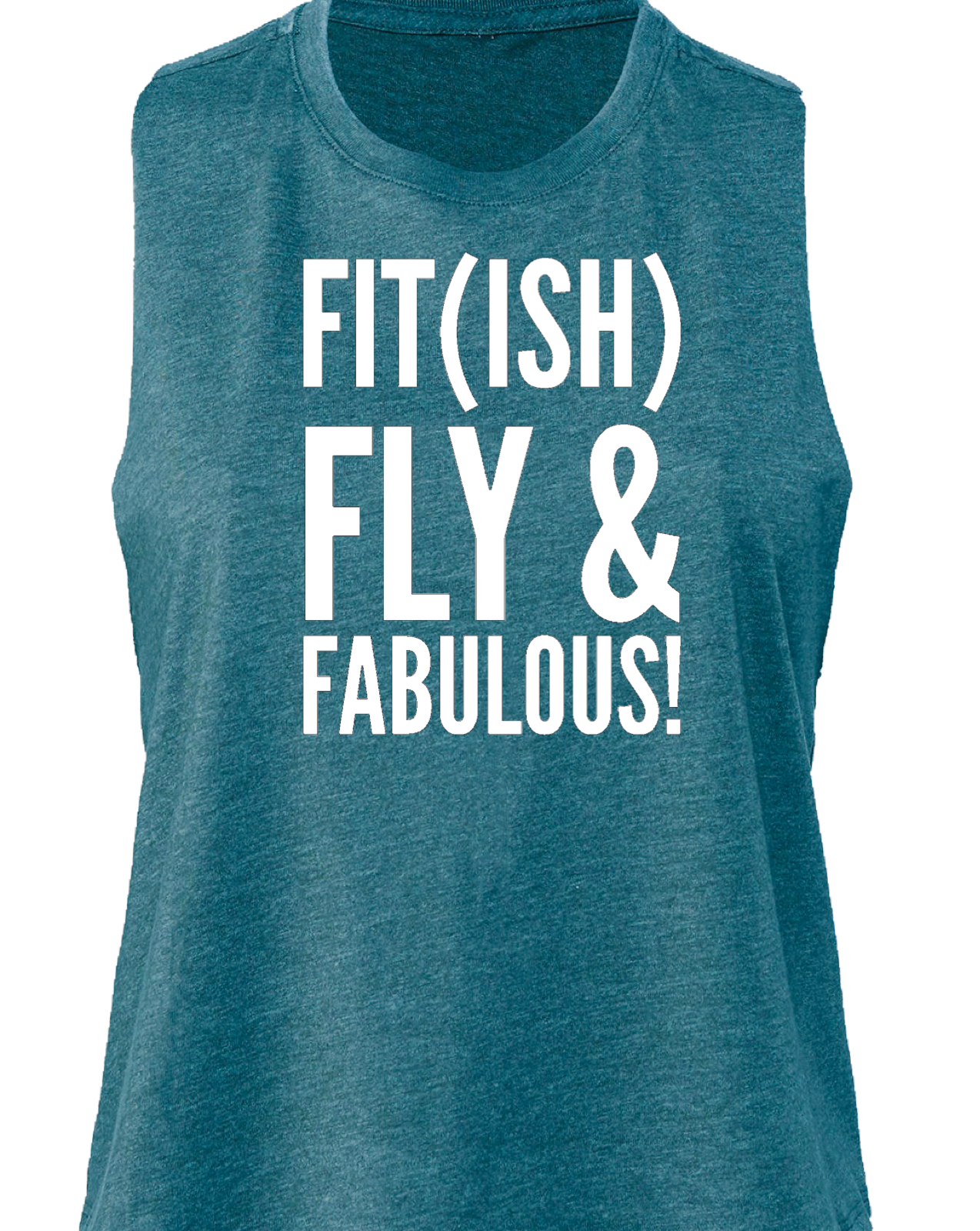 Fit(ish) Racerback Crop Tank
