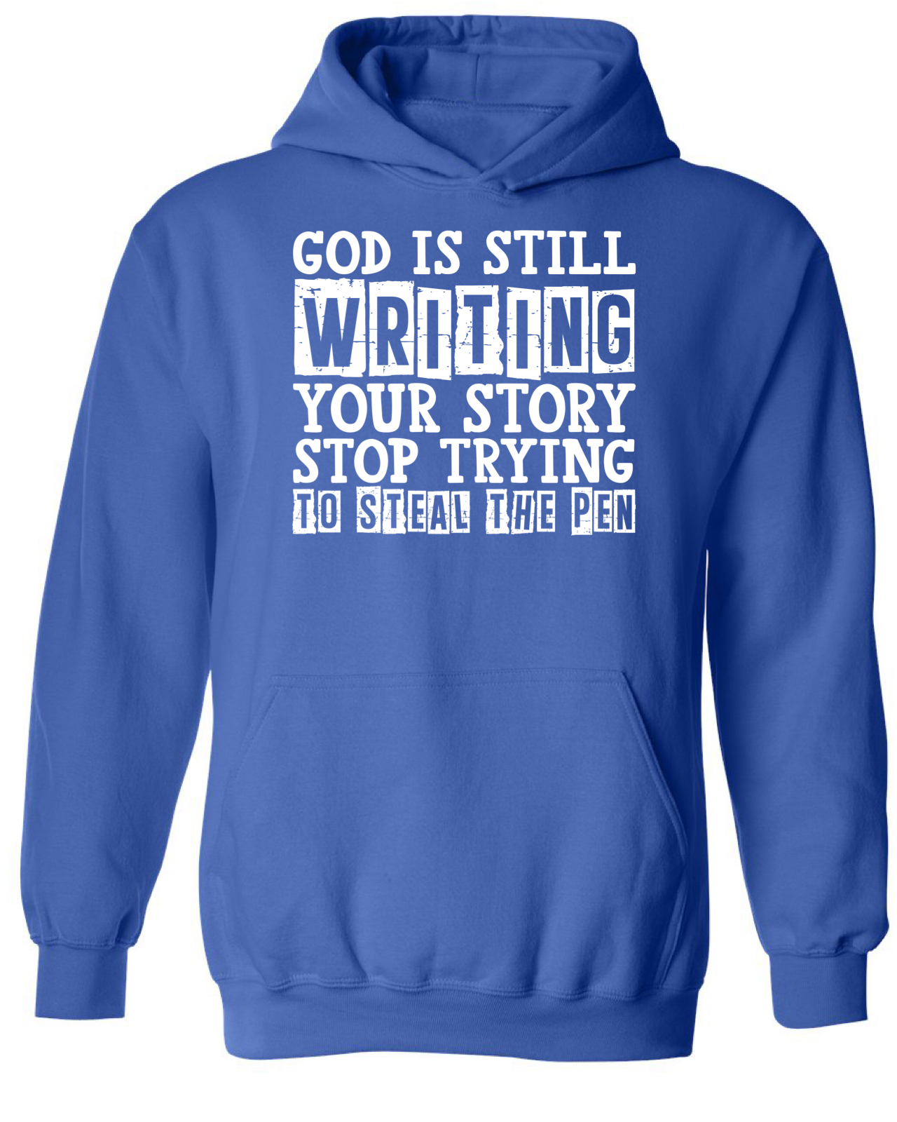 God is Still Writing Your Story Bright Colors Hoodie