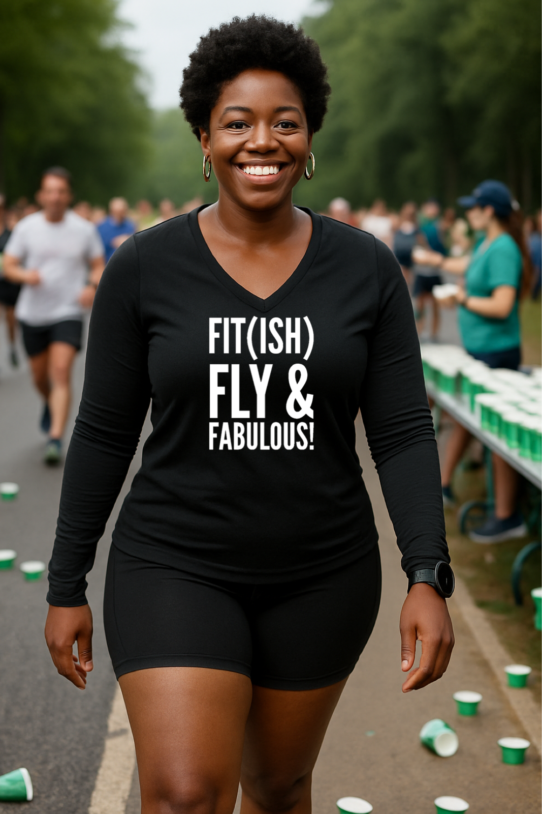 Fit (ish) Fly & Fabulous Long Sleeve T-shirt