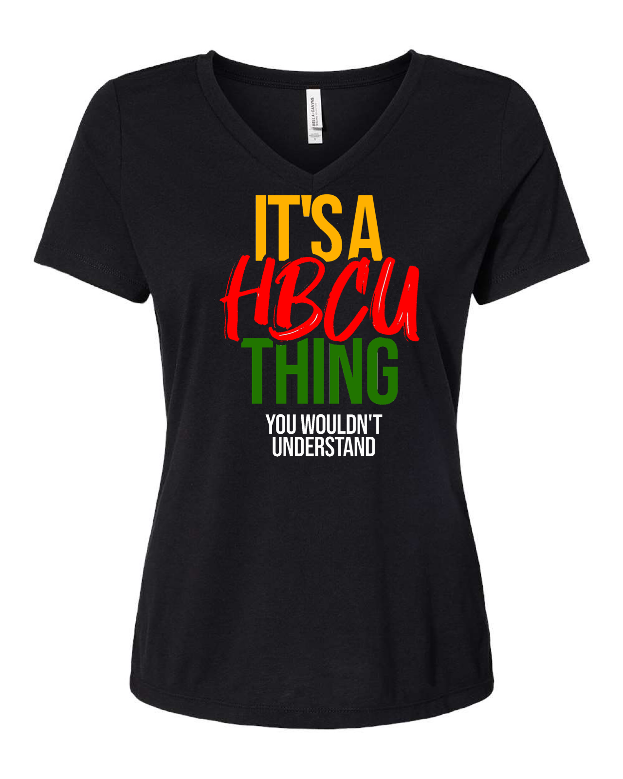 It's an HBCU Thing V-Neck T-Shirt