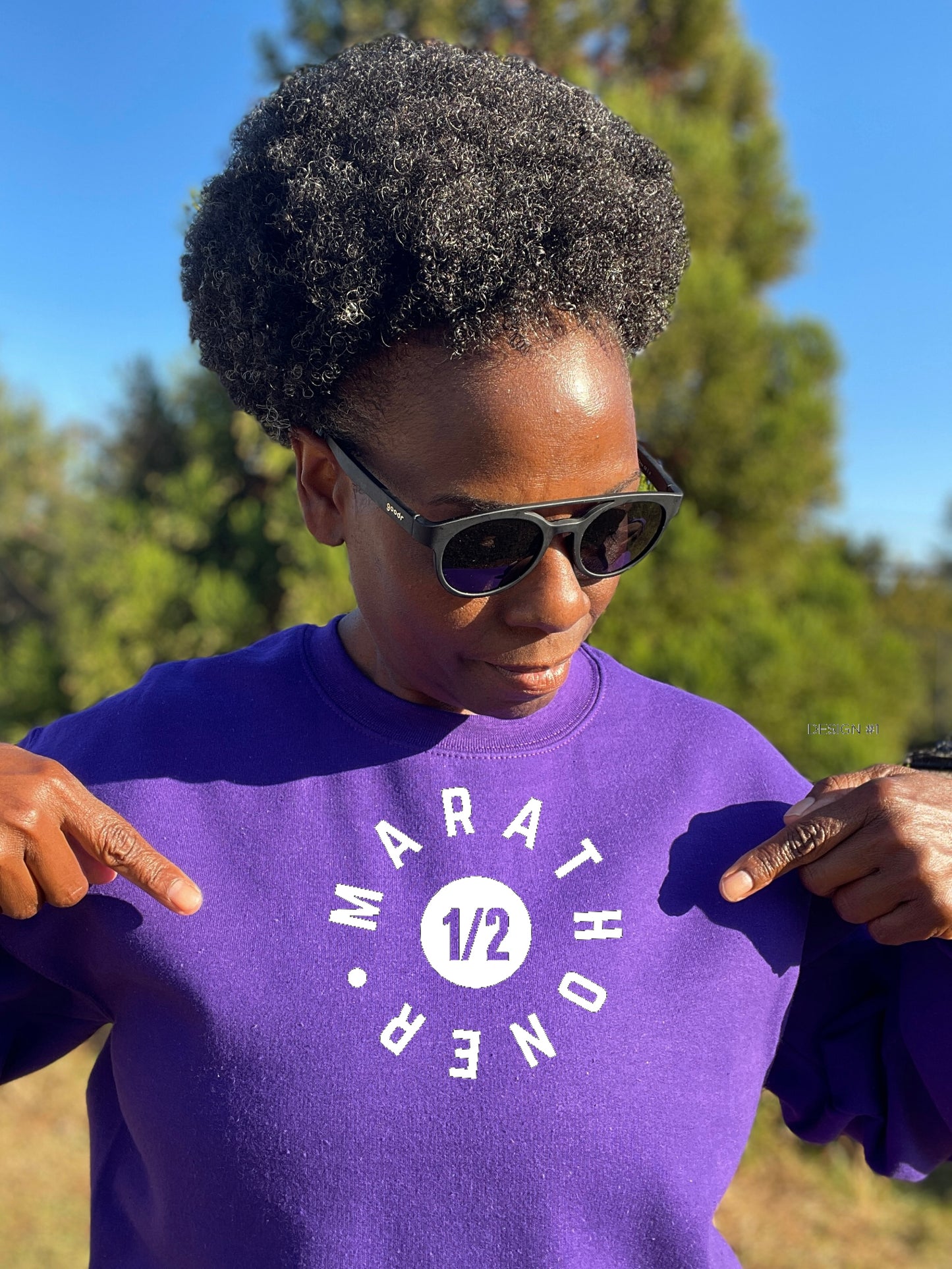 Half Marathoner Crewneck Sweatshirt