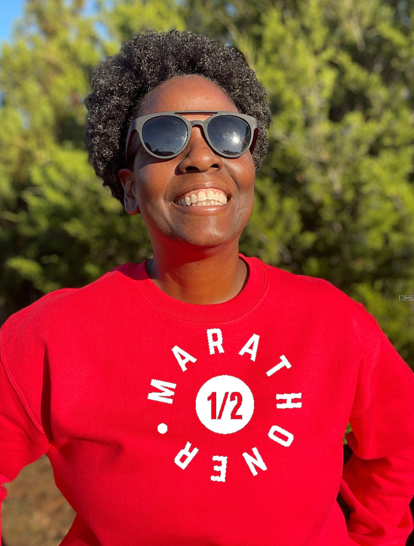 Half Marathoner Crewneck Sweatshirt