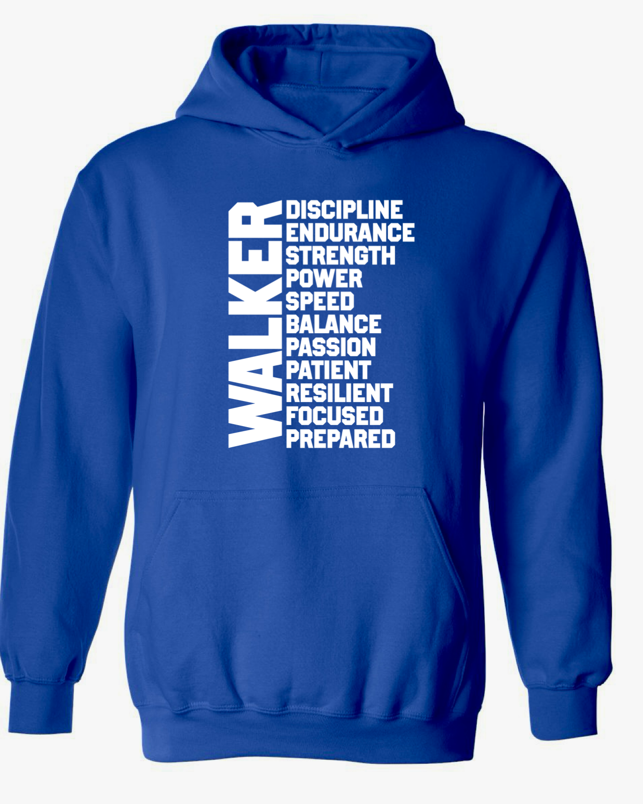 I Am Walker Bright Colors Hoodie