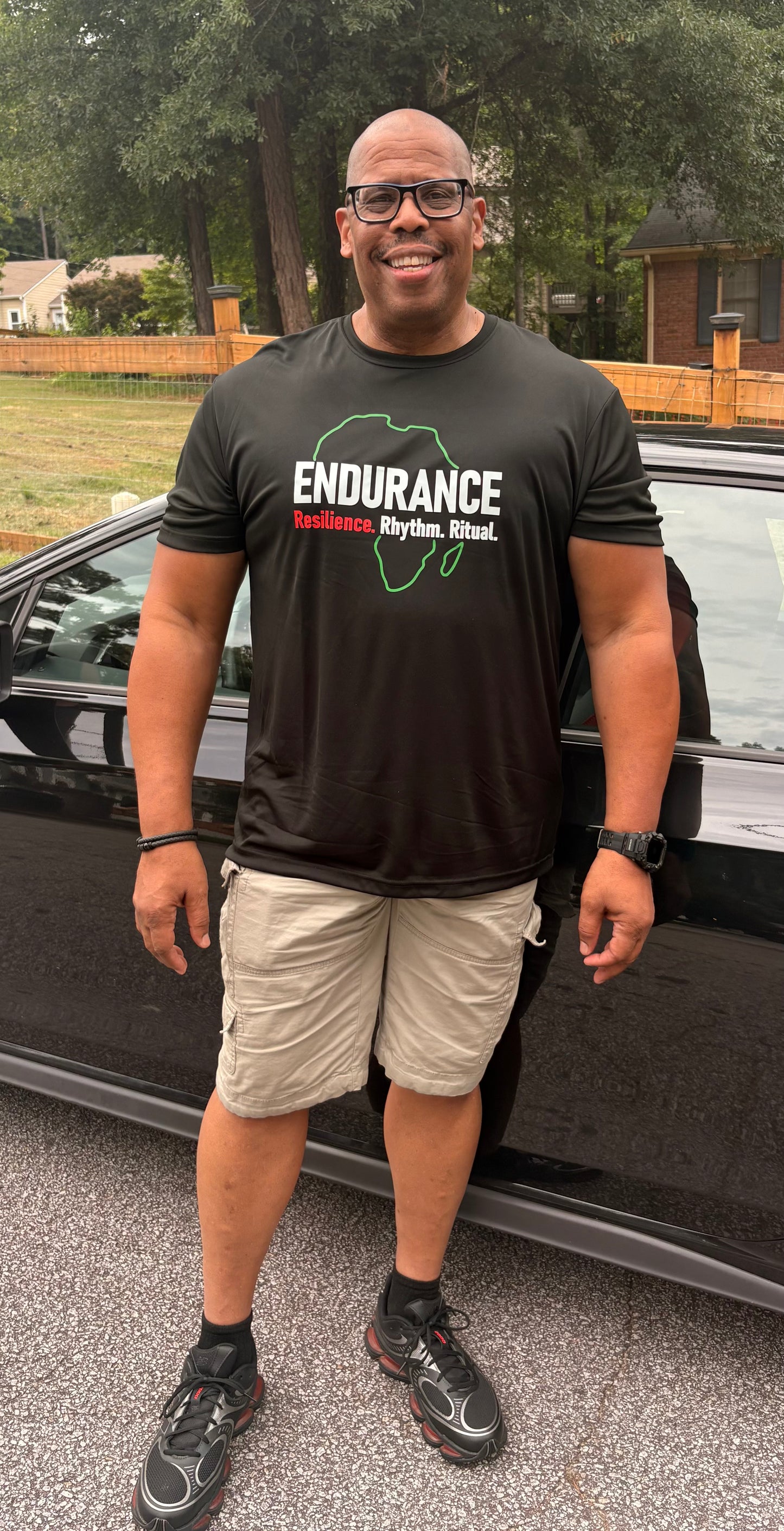 Men's Endurance - Resilience. Rhythm. Ritual. Performance T-shirt