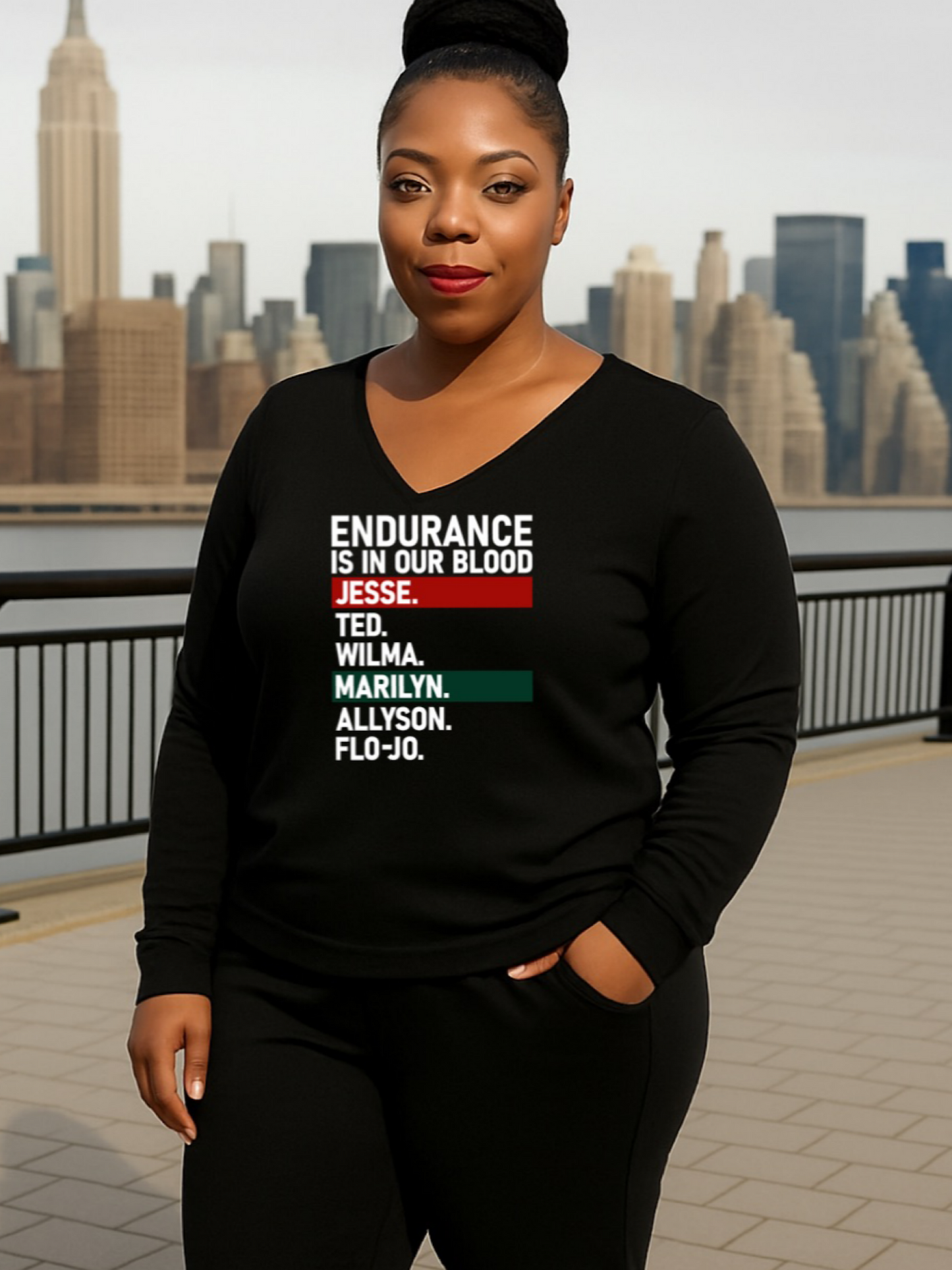 Endurance is In Our Blood Long Sleeve T-shirt