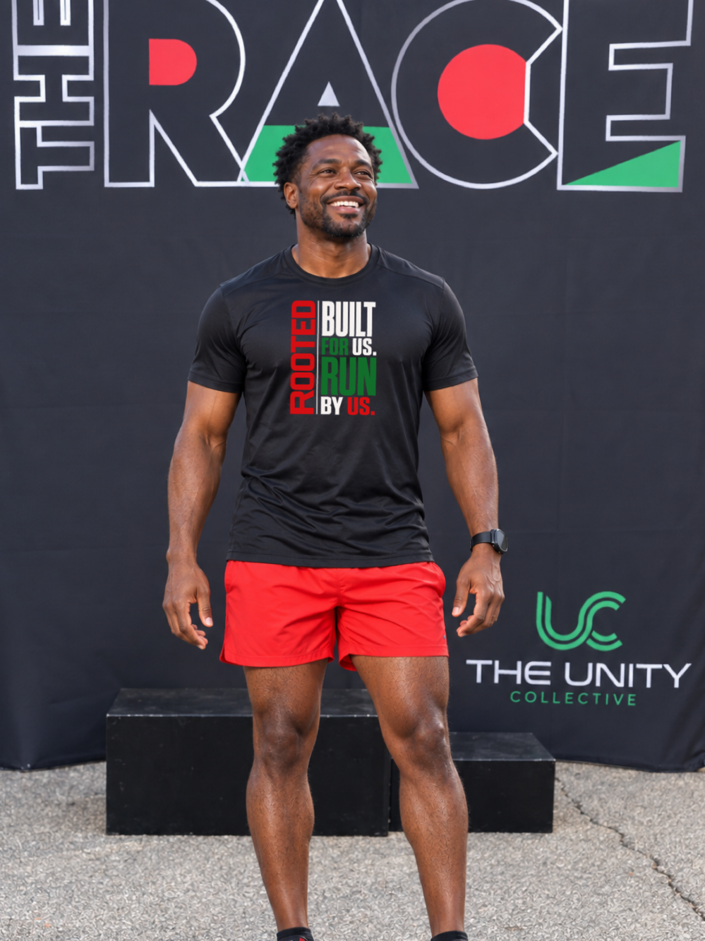 Men’s Rooted: Built For Us By Us Performance Tee