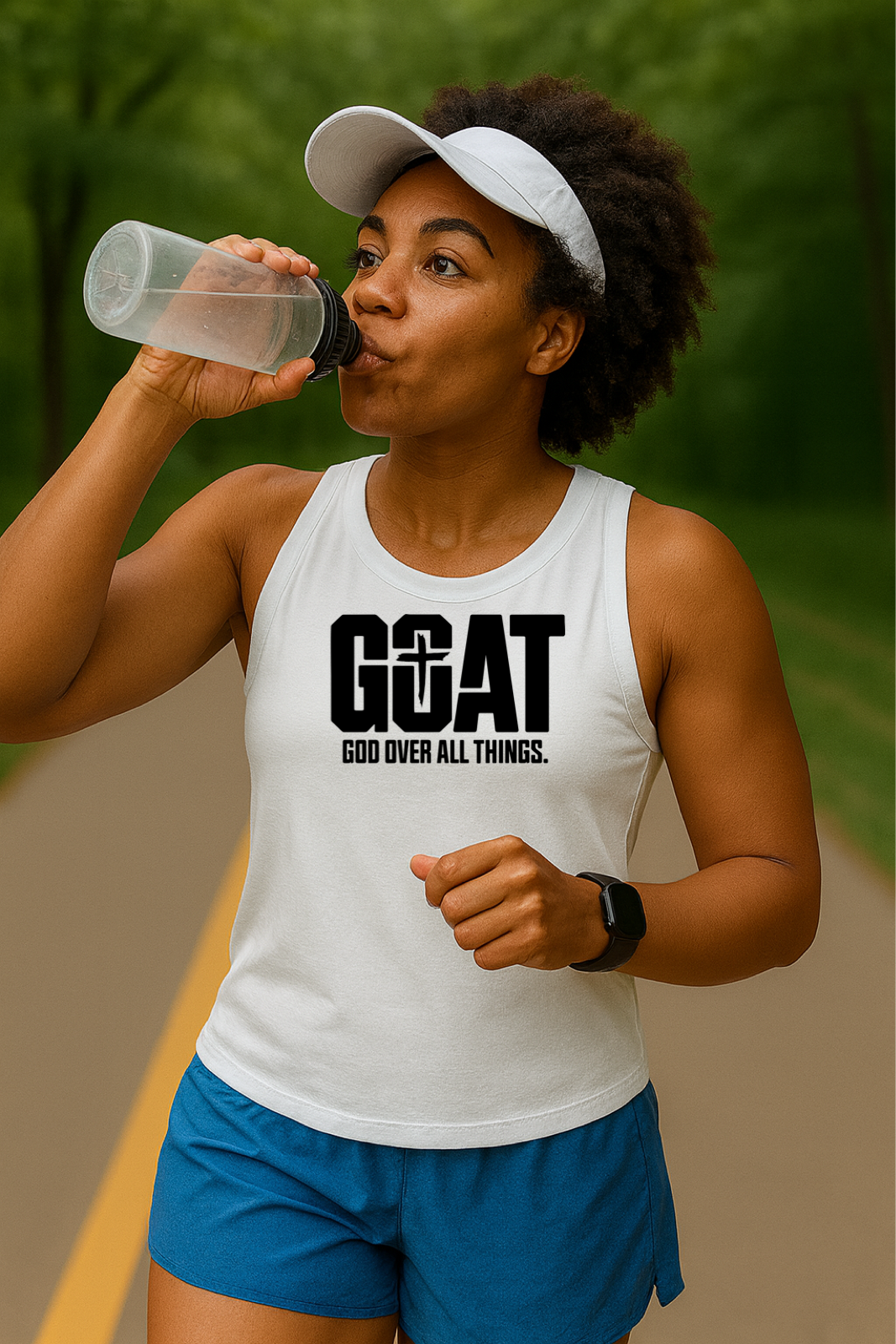 GOAT - God Over All Things Muscle Tank