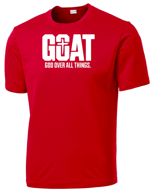 Men's GOAT - God Over All Things Performance T-shirt