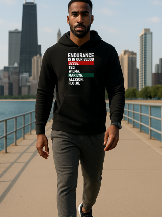 Endurance is in our Blood Unisex Hoodie