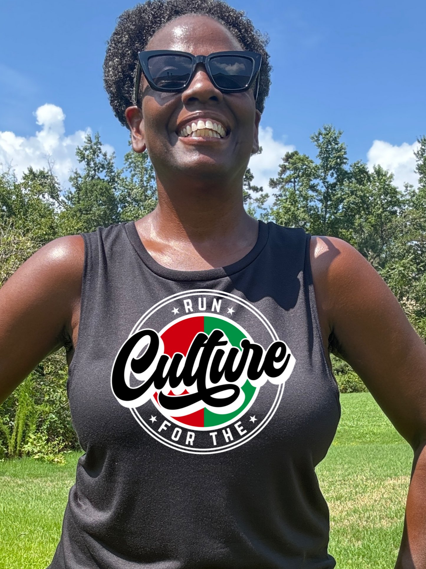 Run For The Culture Muscle Tank