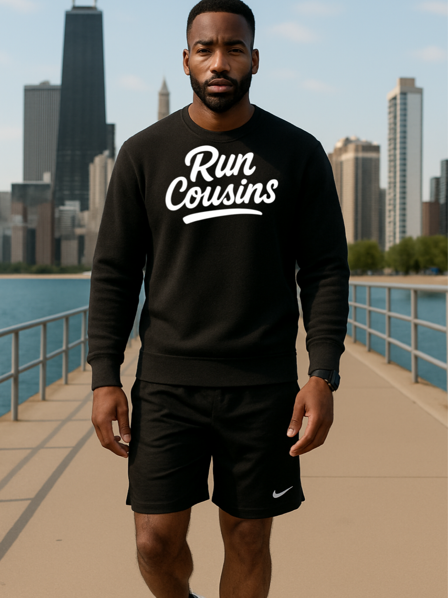 Run Cousins Unisex Crewneck Sweatshirt