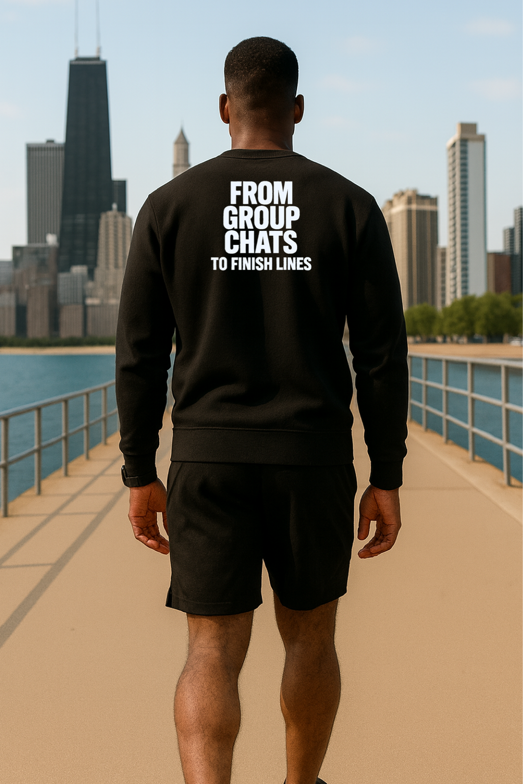 Run Cousins Unisex Crewneck Sweatshirt