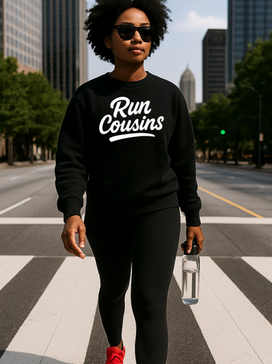 Run Cousins Unisex Crewneck Sweatshirt