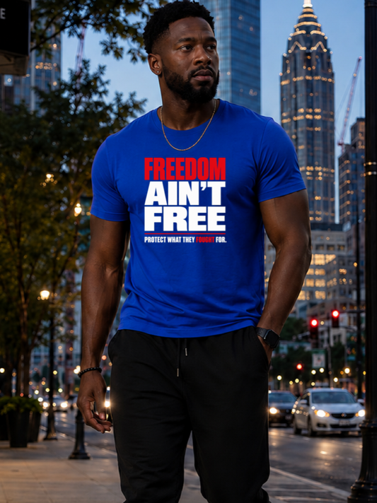 Men's Freedom Ain't Free Performance T-shirt