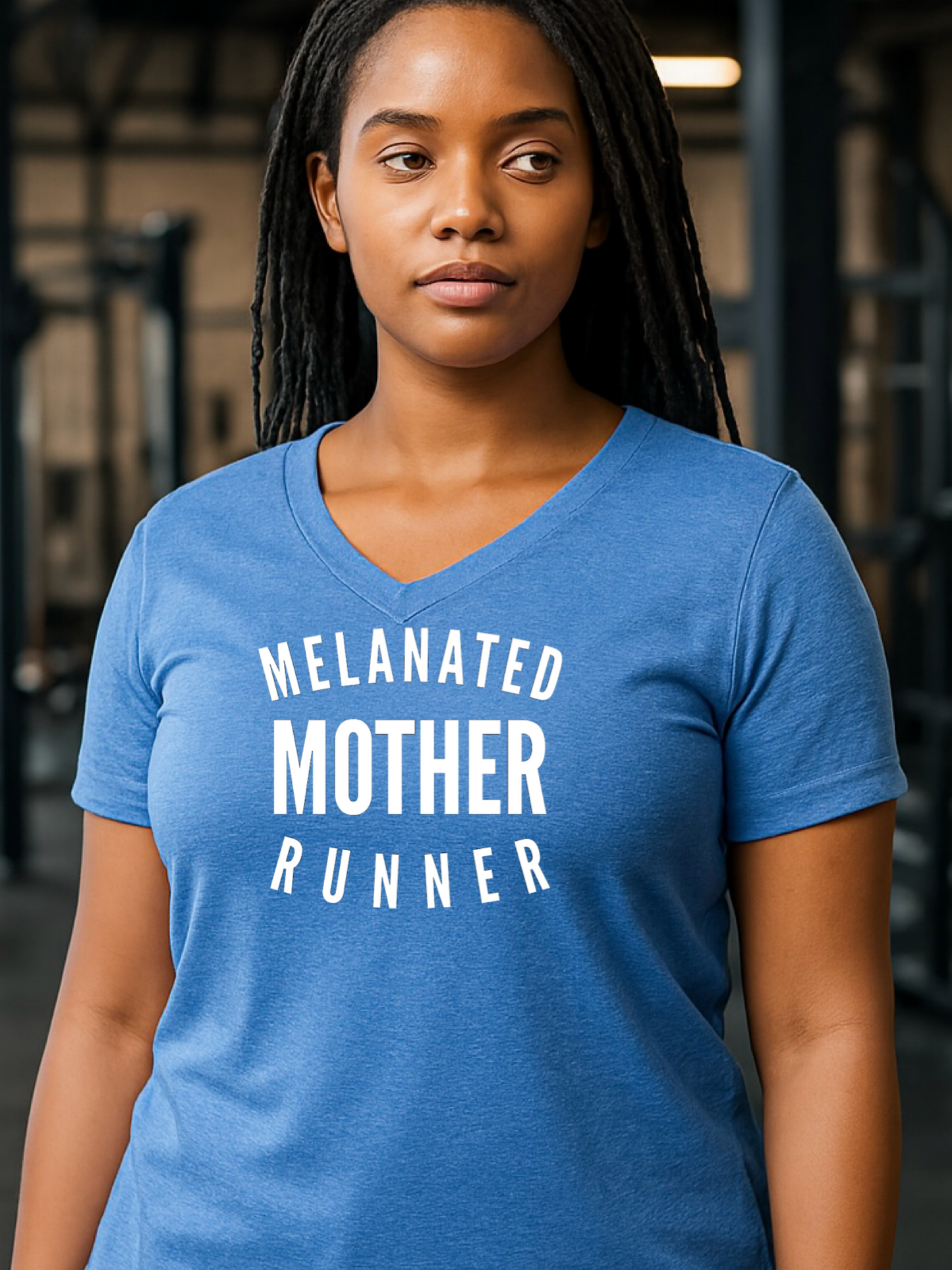 Melanated Mother Runner T-shirt