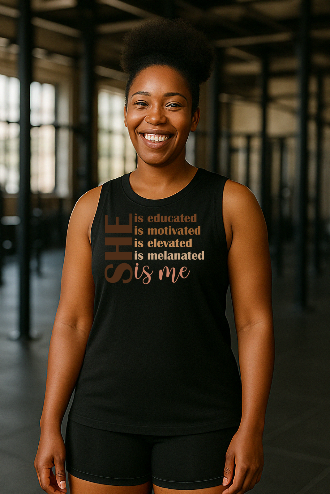 She is Me Muscle Tank