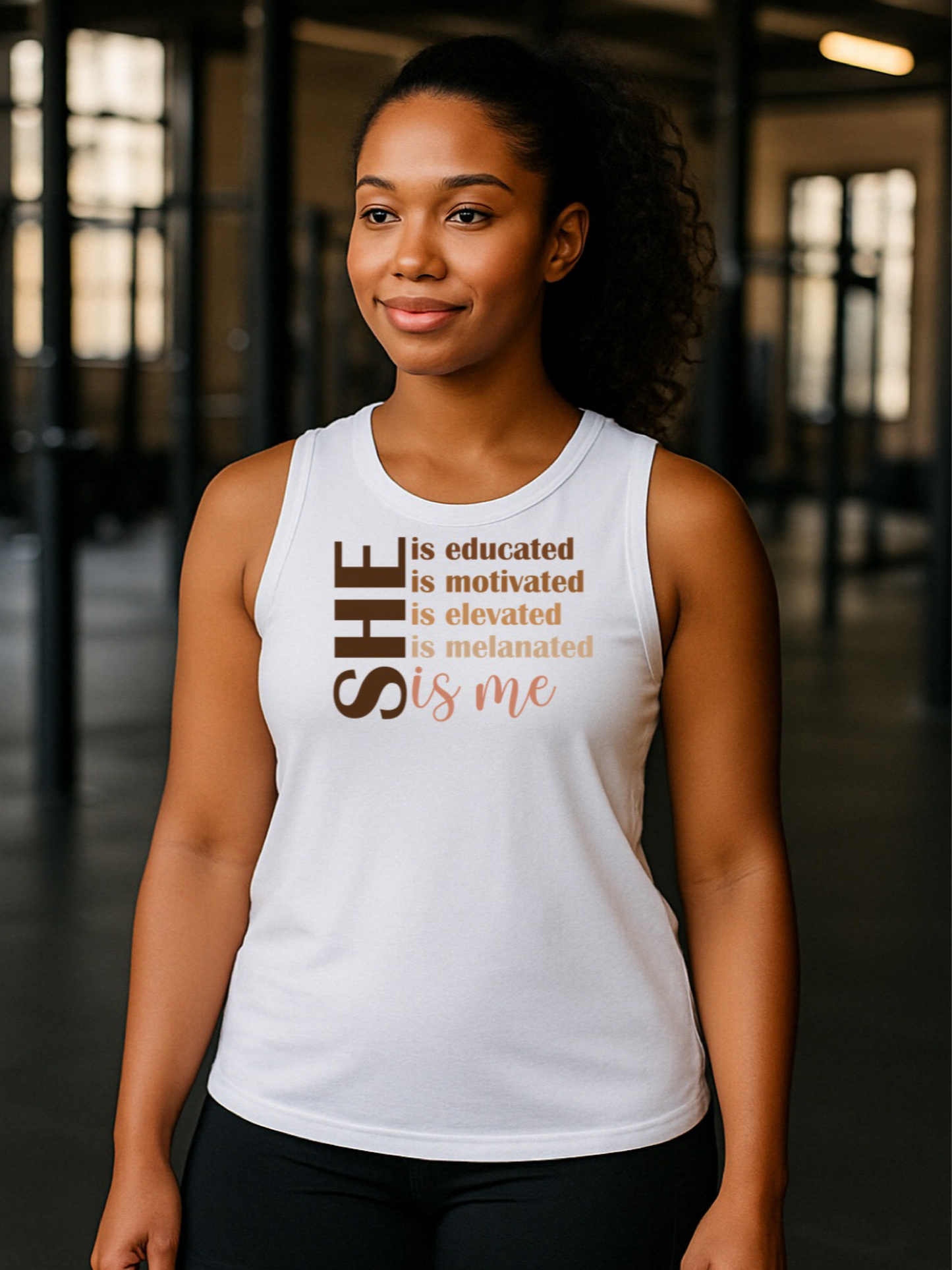 She is Me Muscle Tank