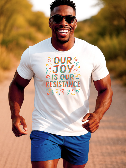 Men's Our Joy is Our Resistance Tri-Blend T-Shirt