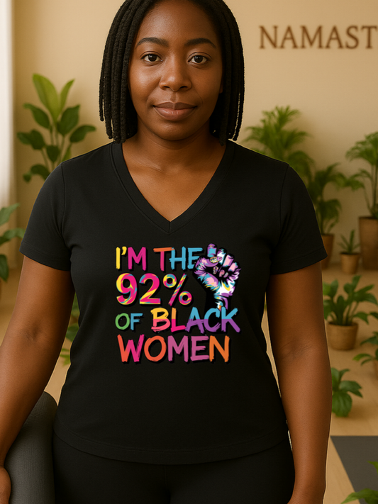 I’m The 92% Tri-Blend V Neck T-shirt