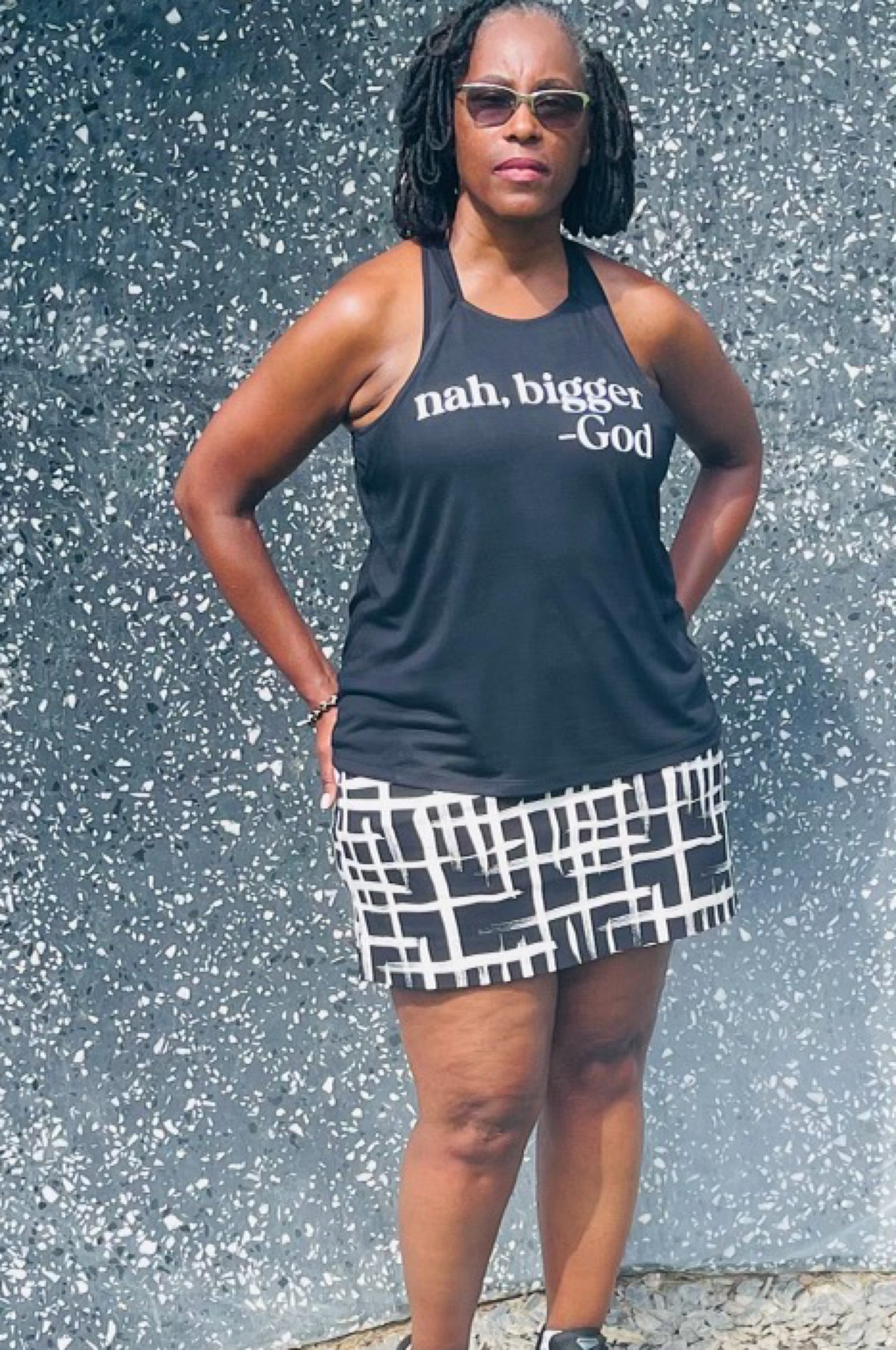 Nah, Bigger God String tank