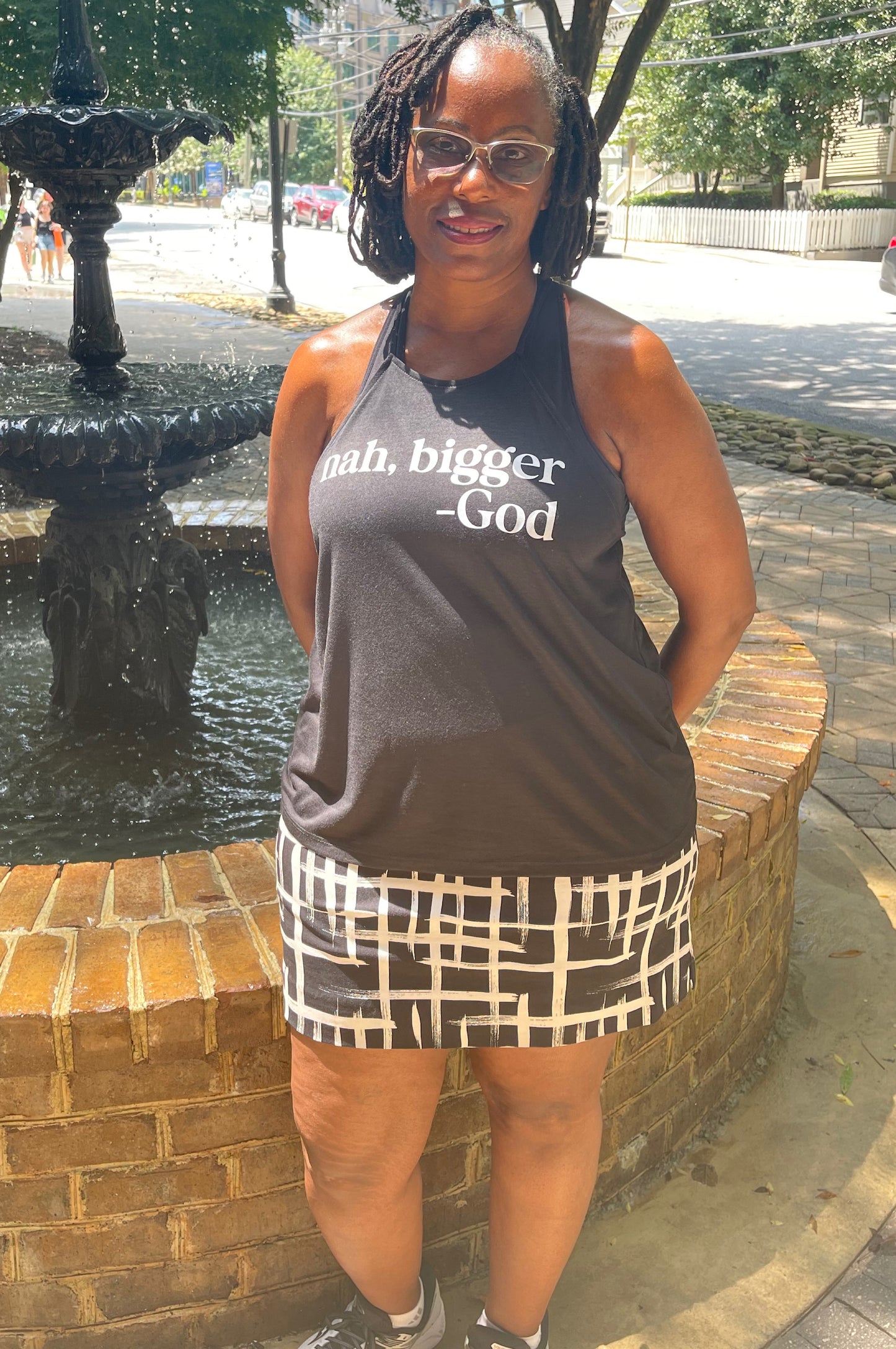 Nah, Bigger God String tank