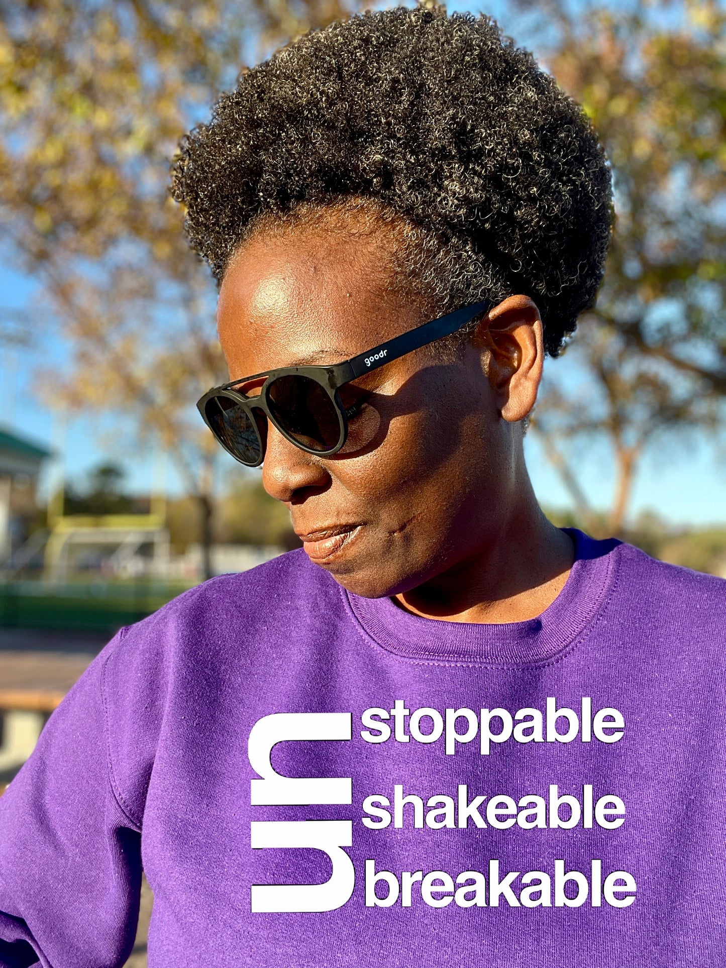 Unstoppable Unshakeable Unbreakable Crewneck Sweatshirt
